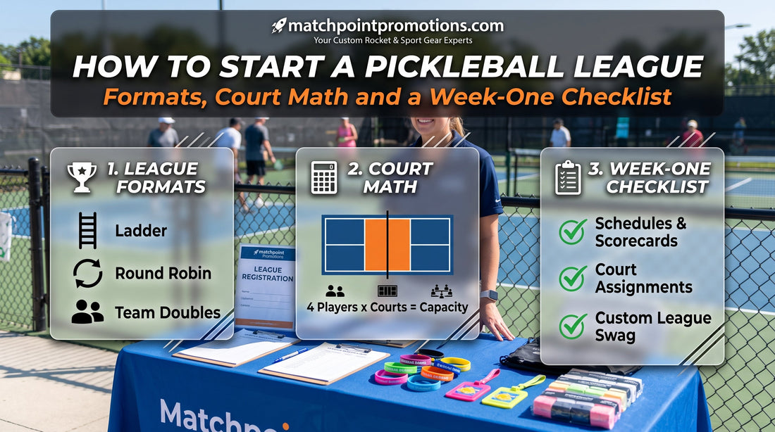 How to Start a Pickleball League: Formats, Court Math and a Week-One Checklist